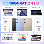 Pad 9 Pro 10,1 Zoll 4G LTE Tablet PC Kombi-Set, 4GB+32GB, Android 10 MT6755 Octa Core, mit Tastatur / Maus / Lederhülle, US-Stecker