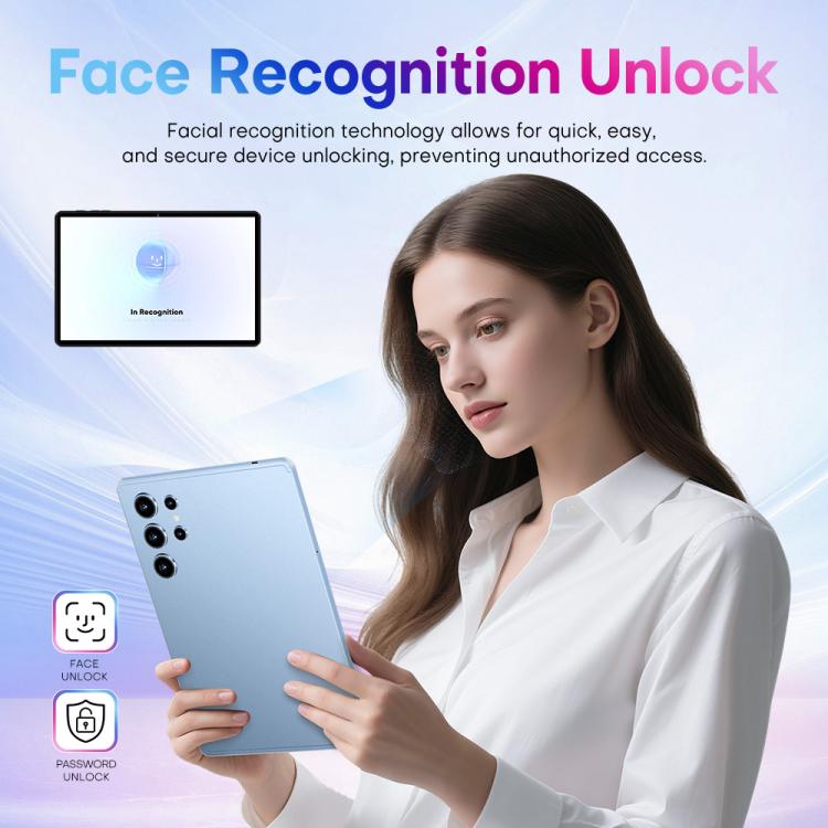 Pad 9 Pro 10.1 Zoll 4G LTE Tablet-PC-Kombiset, 4 GB + 32 GB, Android 10 MT6755 Octa Core, mit Tastatur / Maus / Lederhülle, EU-Stecker