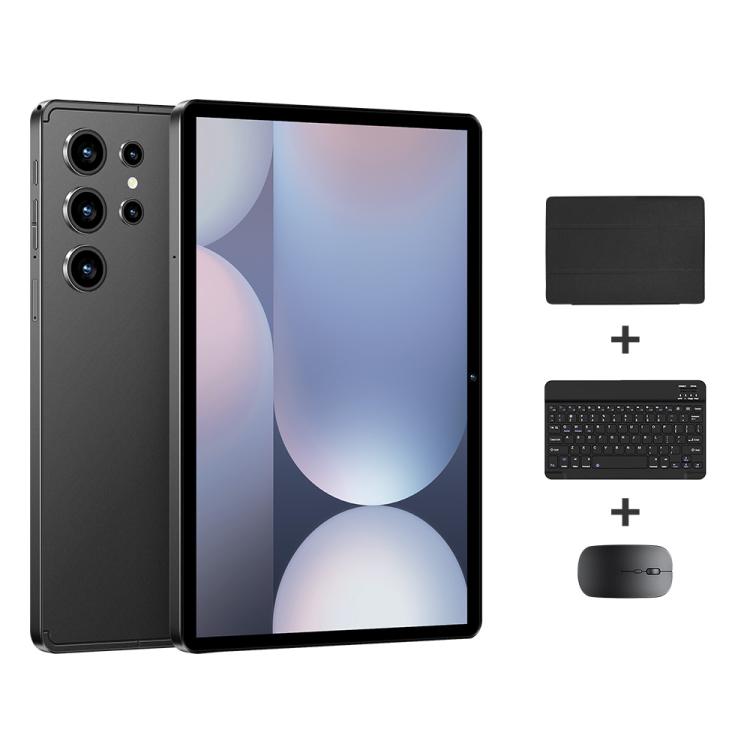 Pad 9 Pro 10,1 Zoll 4G LTE Tablet PC Combo Set, 4GB+32GB, Android 10 MT6755 Octa Core, mit Tastatur / Maus / Lederhülle, UK-Stecker