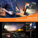 Blackview Active 8 Pro 5G Outdoor-Tablet, 12GB+256GB, 10.95 Zoll Android 14 Dimensity 7300 Octa Core, Globale Version mit Google Play, 12GB+256GB
