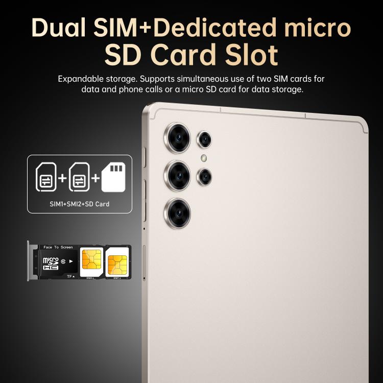 Pad 25 Ultra 10.1 Zoll 4G LTE Tablet PC, 4GB+32GB, Android 10 MTK6755 Octa Core, UK-Stecker, UK-Stecker