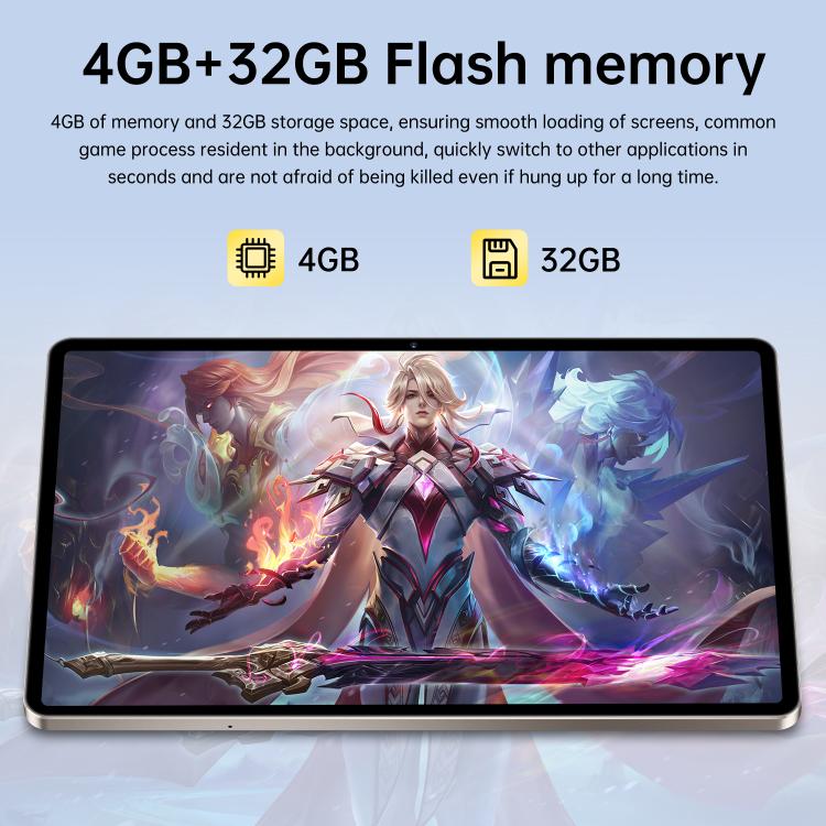 Tab S10 Ultra 10,1 Zoll 4G LTE Tablet PC, 4 GB + 32 GB, Android 10 MTK6755 Octa Core, AU-Stecker, AU-Stecker