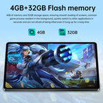 Pro 13 10,1 Zoll 4G LTE Tablet PC, 4GB+32GB, Android 10 MTK6755 Octa Core, US Stecker