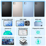 Pro 13 10.1 inch 4G LTE Tablet PC, 4GB+32GB, Android 10 MTK6755 Octa Core, AU Plug, AU Plug