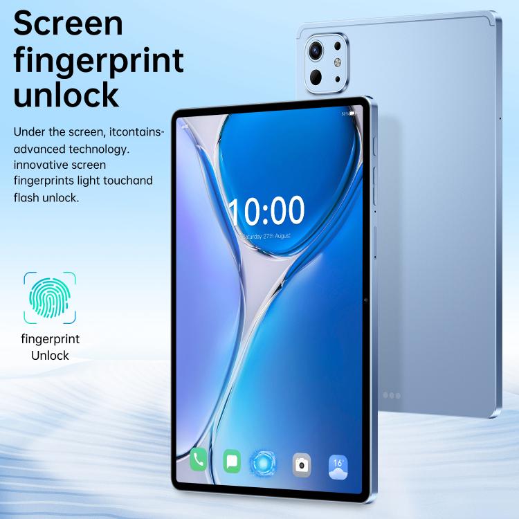 Pro 13 10,1 Zoll 4G LTE Tablet PC, 4 GB + 32 GB, Android 10 MTK6755 Octa Core, UK-Stecker, UK-Stecker