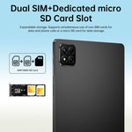 Pad 7 Pro 10,1 Zoll 4G LTE Tablet PC, 4GB+32GB, Android 10 MTK6755 Octa Core, EU Stecker