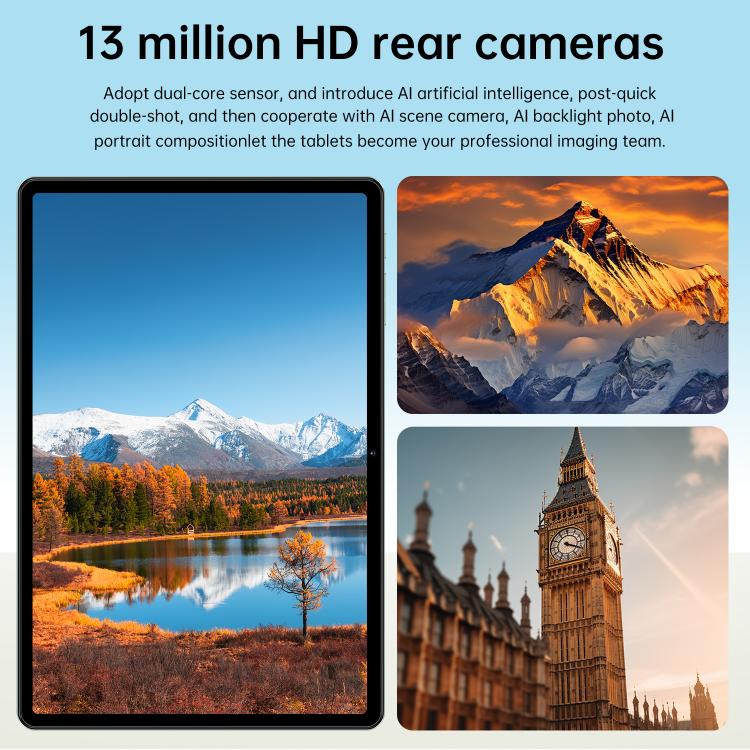 Pad 7 Pro 10.1 inch 4G LTE Tablet PC, 4GB+32GB, Android 10 MTK6755 Octa Core, UK Plug, UK Plug