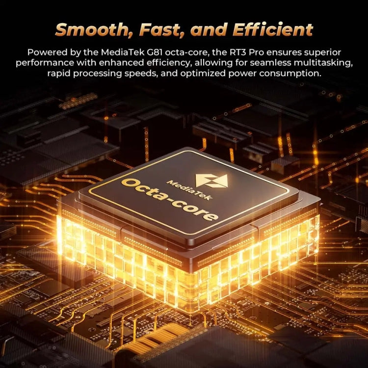 OUKITEL RT3 Pro 4G-Netzwerk IP68/IP69K Robustes Tablet, 4GB+128GB, 8,0 Zoll Android 14 MediaTek G81 Octa-Core Unterstützung Dual-SIM, EU-Stecker, RT3 Pro 4GB+128GB