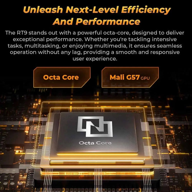 OUKITEL RT9 4G-Netzwerk IP68/IP69K Robustes Tablet, 6GB+256GB, 11 Zoll Android 14 Unisoc T606 Octa-Core Unterstützung Dual-SIM, EU Stecker, RT9 6GB+256GB