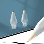 2 Stück 7.0 Messing Feder Kurze Nadel Stylus Stiftspitze für Apple Pencil 1 / 2, 2 Stück 7.0