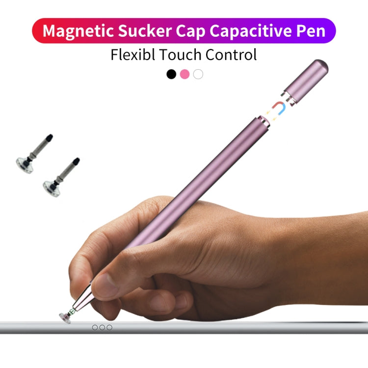 JD01 Universal magnetische Stiftkappe + Disc + Ersatzstiftkopf Stylus Pen für Smart Tablets und Mobiltelefone