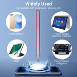 JD01 Universal magnetische Stiftkappe + Disc + Ersatzstiftkopf Stylus Pen für Smart Tablets und Mobiltelefone