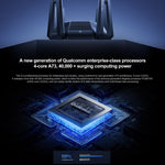 Original Xiaomi WLAN Router 10 Gigabit Tri-Band Wireless Mesh Netzwerk Spielebeschleuniger Repeater, US-Stecker, 10 Gigabit