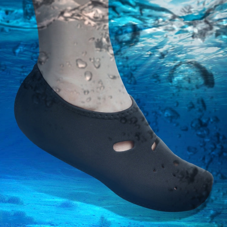 Bequeme und rutschfeste 3MM Schwimm- und Tauchsocken atmungsaktiv Wassersocken für Strand Größe: XXS (Kinder), Größe: XXS, Größe: XXS Blau