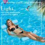 Faltbare Doppelzweck Rückenlehnen Schwimmnetz Hängematte, Größe: 130x73cm, Größe: 130x73cm (Saphirblau)