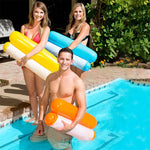 Faltbare Doppelzweck Rückenlehnen Schwimmnetz Hängematte, Größe: 130x73cm, Größe: 130x73cm (Saphirblau)