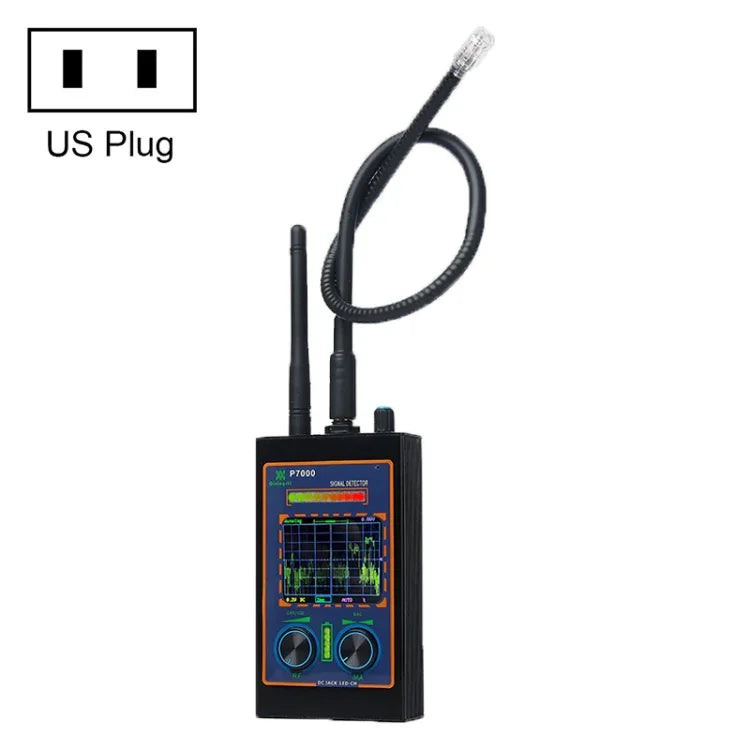 P7000 Funkwellendetektor mit LED-Anzeige, US-Stecker, P7000, EU-Stecker, P7000, US-Stecker