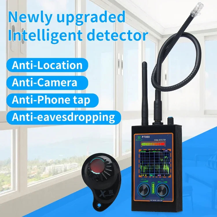 P7000 Funkwellendetektor mit LED-Anzeige, US-Stecker, P7000, EU-Stecker, P7000, US-Stecker