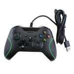 Kabelgebundener USB-Gamecontroller für XBOX ONE Konsole / PC / Laptop, Kabellänge: ca. 2,1 m, HSY-008 (Schwarz)