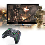 Kabelgebundener USB-Gamecontroller für XBOX ONE Konsole / PC / Laptop, Kabellänge: ca. 2,1 m, HSY-008 (Schwarz)