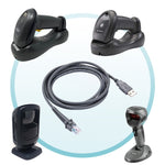 2m USB A Stecker zu RJ45 Scanner-Serielles Datenkabel für Symbol LS2208 / 2208AP / LS4278, USB A Stecker zu RJ45