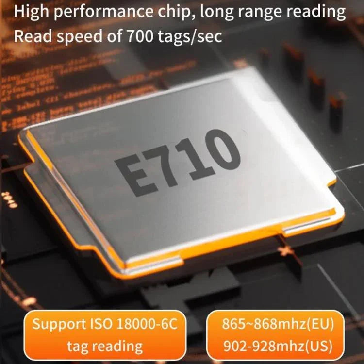 Long Range RFID UHF Portable Handheld Bluetooth Reader, Stil: Standard, Standard, EU-Stecker, Standard, US-Stecker, Standard, UK-Stecker
