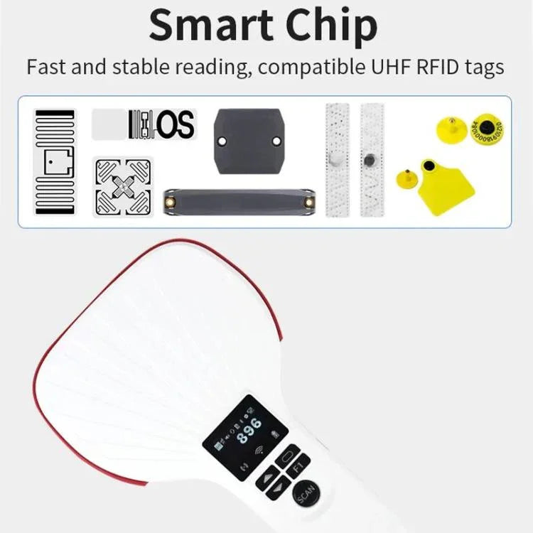 E710 Chip Langstrecken-RFID-UHF-Tragbares Bluetooth-Handheld-Lesegerät, Stil: Verbessert, Verbessert, EU-Stecker, Verbessert, US-Stecker, Verbessert, UK-Stecker