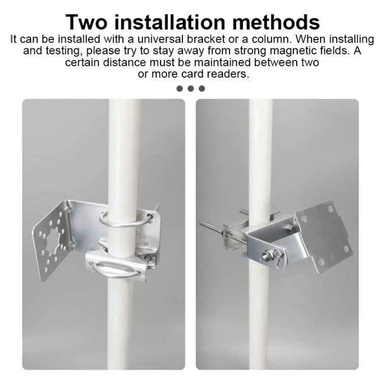 UHF-RFID-Lesegerät/Schreiber mit 7-dBi-Antenne und integriertem Lesegerät, Ausführung: RS232-Anschluss