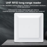 UHF-RFID-Lesegerät mit großer Reichweite, integrierter Lese- und Schreiberkopf mit E710-Chip, Ausführung: 4G-Kommunikation hinzufügen