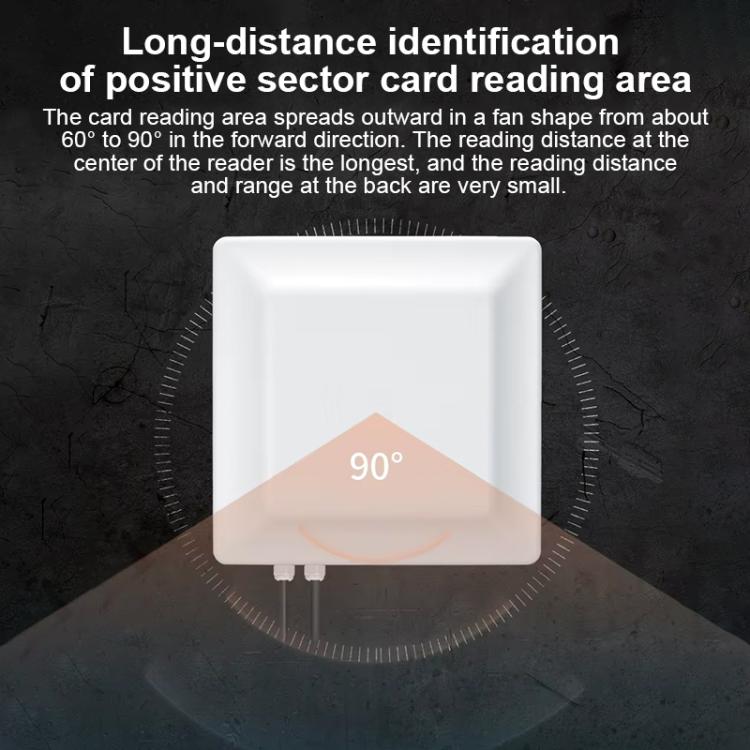 UHF-RFID-Lesegerät mit großer Reichweite, integrierter Lese- und Schreiberkopf mit E710-Chip, Ausführung: 4G-Kommunikation hinzufügen