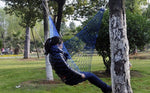 Outdoor Color Mesh Hammock, 2PCS Orange Section, 2PCS Green, 2PCS Dark Blue Section, 2PCS Red Section