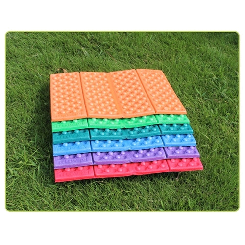 2 Stück tragbare faltbare Massagekissen für Mobiltelefone, Outdoor-Feuchtigkeitsschutz-Picknick-Sitzmatten EVA-Polster, 2 Stück (Orange), 2 Stück (Blau), 2 Stück (Lila), 2 Stück (Rot), 2 Stück (Dunkelgrün), 2 Stück (Grasgrün)