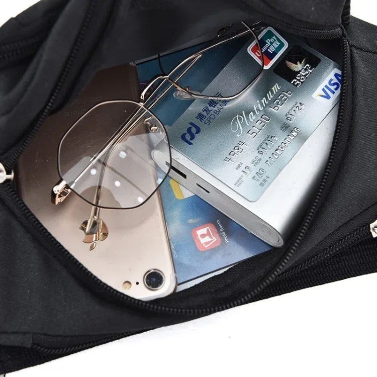 Reine Farbe Multifunktions-Taschen Wasserdichte Brusttasche Hüft-Sporttasche