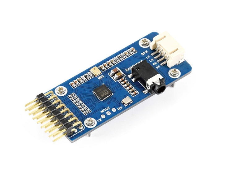 Waveshare WM8960 Stereo CODEC Audiomodul, Wiedergabe/Aufnahme, Stereo CODEC Audiomodul