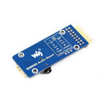 Waveshare WM8960 Stereo CODEC Audiomodul, Wiedergabe/Aufnahme, Stereo CODEC Audiomodul