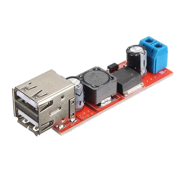 LDTR-WG0257 Dual USB 9V/12V/24V/36V zu 5V Wandler DC-DC 3A Step-Down Strommodul, 9V-36V zu 5V 3A