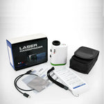 Wasserdichtes PGM Handheld-Golf-Laser-Entfernungsmessgerät, Messdistanz: 400m, Messdistanz: 400m (Schwarz), Messdistanz: 400m (Weiß)