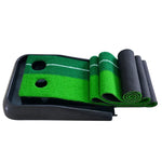 PGM 3m Golf Indoor Swing Grip Putting Trainer Übungsmatte mit automatischem Ballrücklauf, 3m