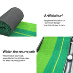 PGM 3m Golf Indoor Swing Grip Putting Trainer Übungsmatte mit automatischem Ballrücklauf, 3m