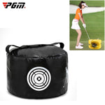 PGM Multifunktionaler Golf Power Impact wasserdichter Übungs-Trainings-Schlagtasche Trainer Übungspaket, Größe: 26 x 44cm, HL002 Schwarz, HL002 Gelb