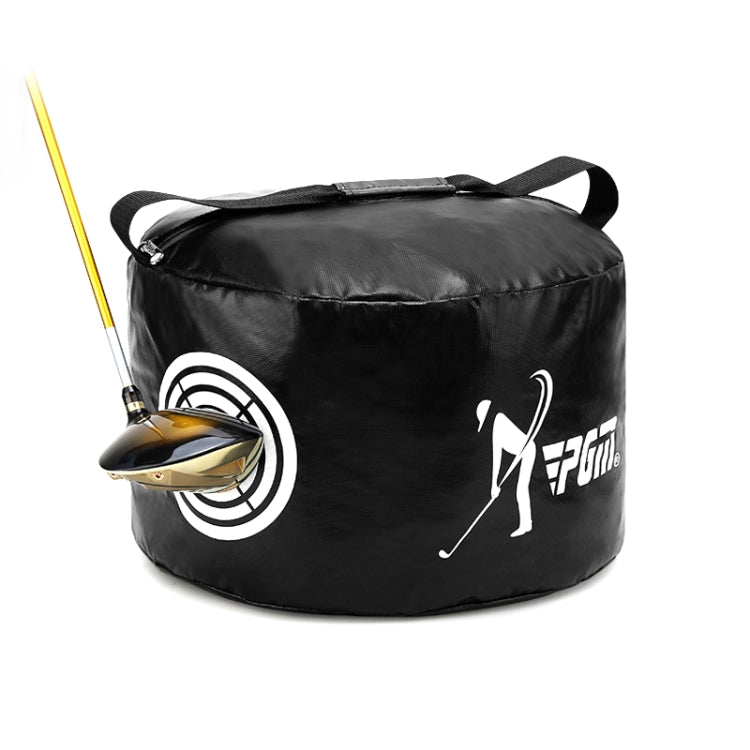 PGM Multifunktionaler Golf Power Impact wasserdichter Übungs-Trainings-Schlagtasche Trainer Übungspaket, Größe: 26 x 44cm, HL002 Schwarz, HL002 Gelb