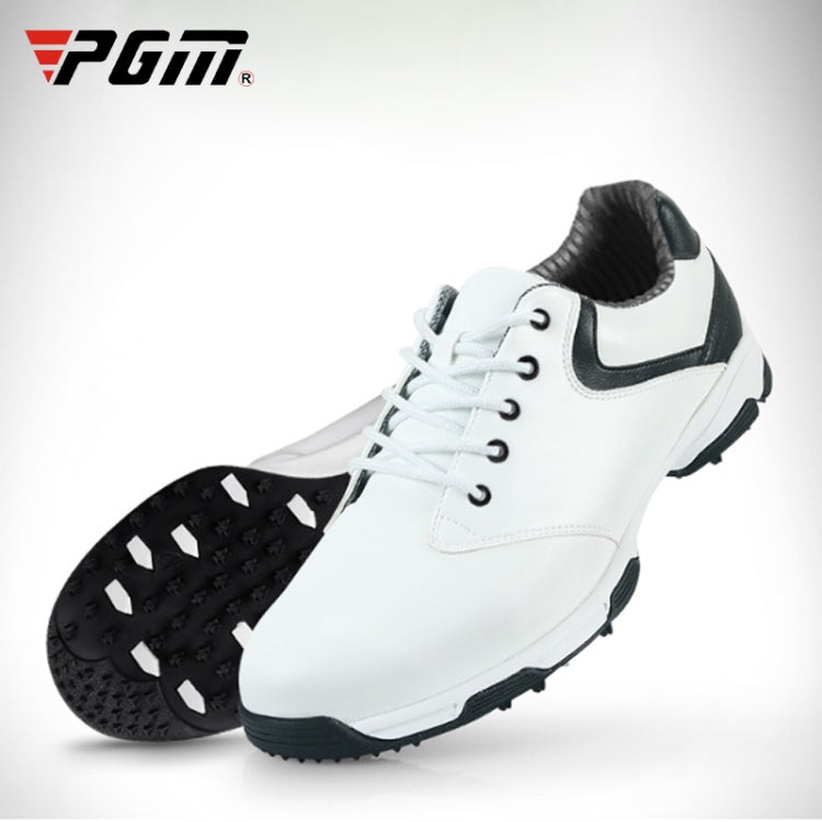PGM Golf wasserdichte rutschfeste Mikrofaser Leder Nagelschuhe Sneakers für Herren, 41, 42, 43, 40, 44, 39