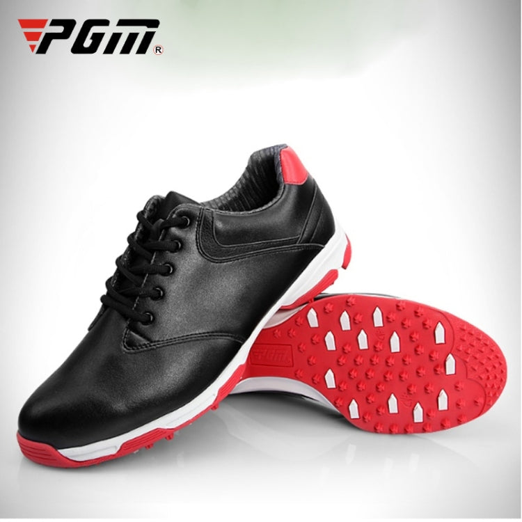 PGM Golf wasserdichte rutschfeste Mikrofaser Leder Nagelschuhe Sneakers für Herren, 41, 42, 43, 40, 44, 39