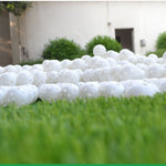 PGM 10 Stück Golf Indoor Übung Hohlball, 10 Stück Hohlball Weiß, 10 Stück Hohlball Gelb