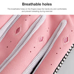 PGM Ein Paar Golf Anti-Rutsch-PU-Lederhandschuhe für Damen (Farbe:Gelb Größe:21), 18, 19, 21, 17, 20