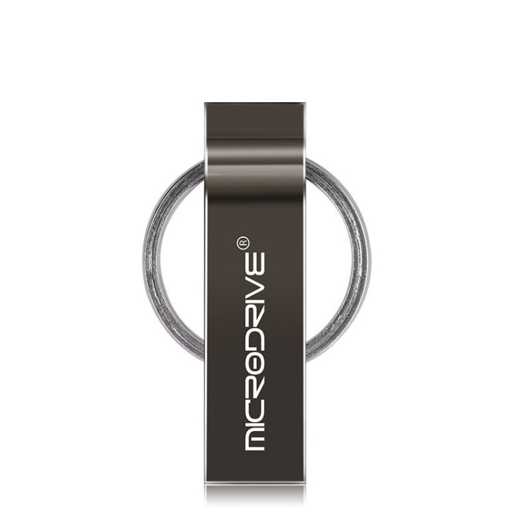 MicroDrive 4GB USB 2.0 Metall Schlüsselanhänger U-Disk, 4GB