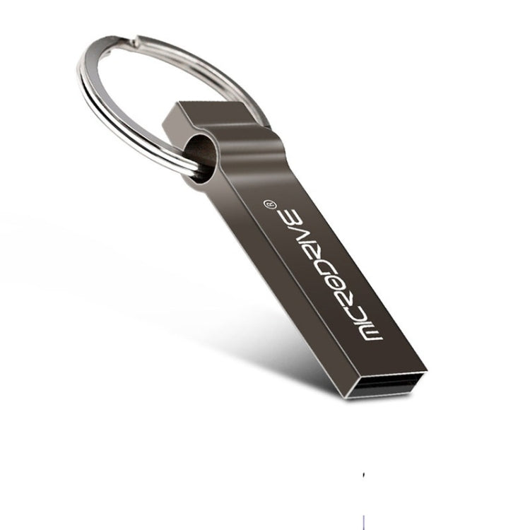 MicroDrive 4GB USB 2.0 Metall Schlüsselanhänger U-Disk, 4GB