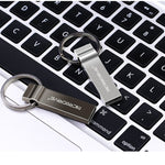 MicroDrive 4GB USB 2.0 Metall Schlüsselanhänger U-Disk, 4GB