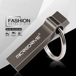 MicroDrive 4GB USB 2.0 Metall Schlüsselanhänger U-Disk, 4GB