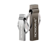 MicroDrive 4GB USB 2.0 Metall Schlüsselanhänger U-Disk, 4GB